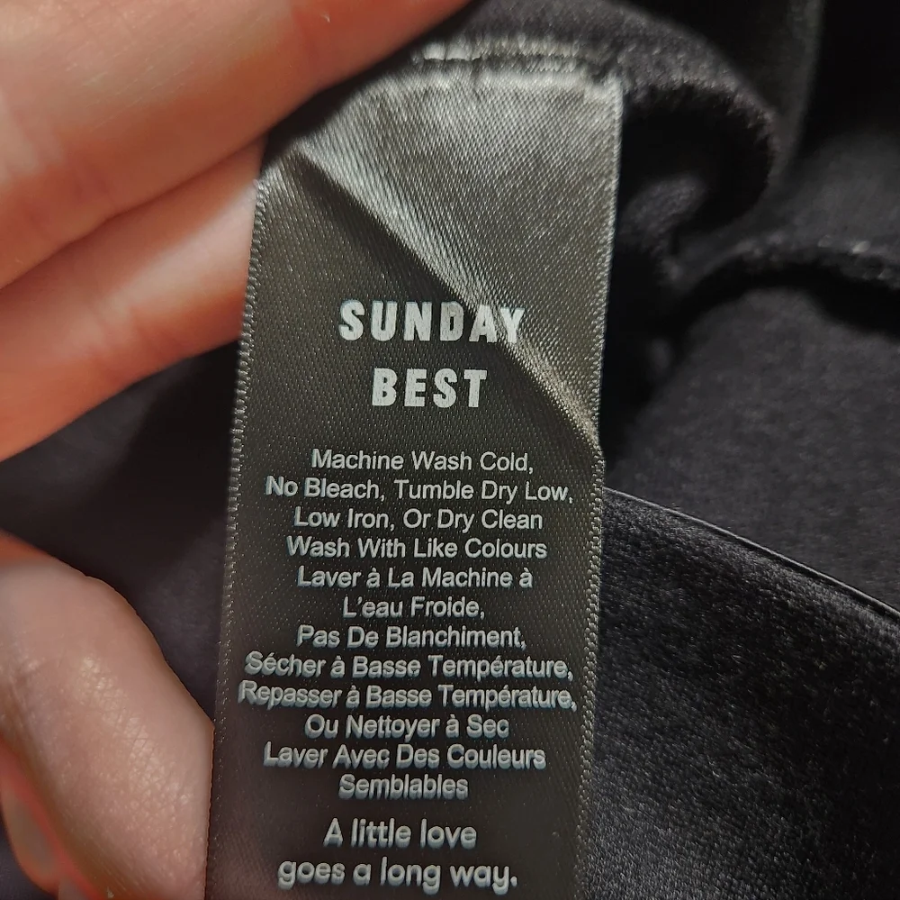 Anthropologie Sunday Best Criss Cross Mini Bodycon Skirt Black Small